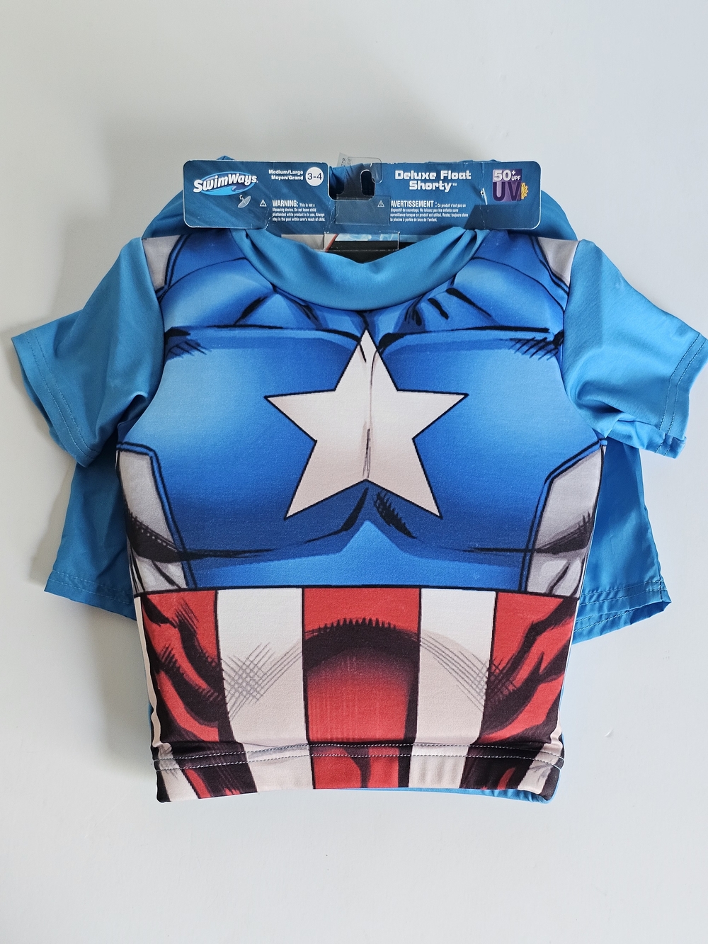SwimWays Captain America Float Shorty